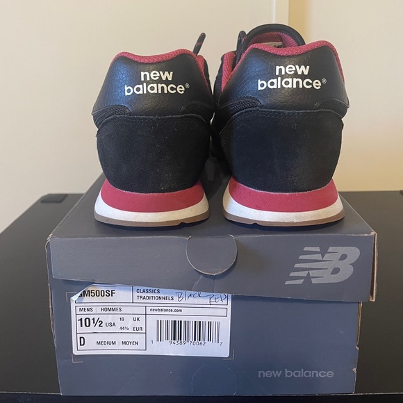 Black & red New Balance - Picture 3 of 3